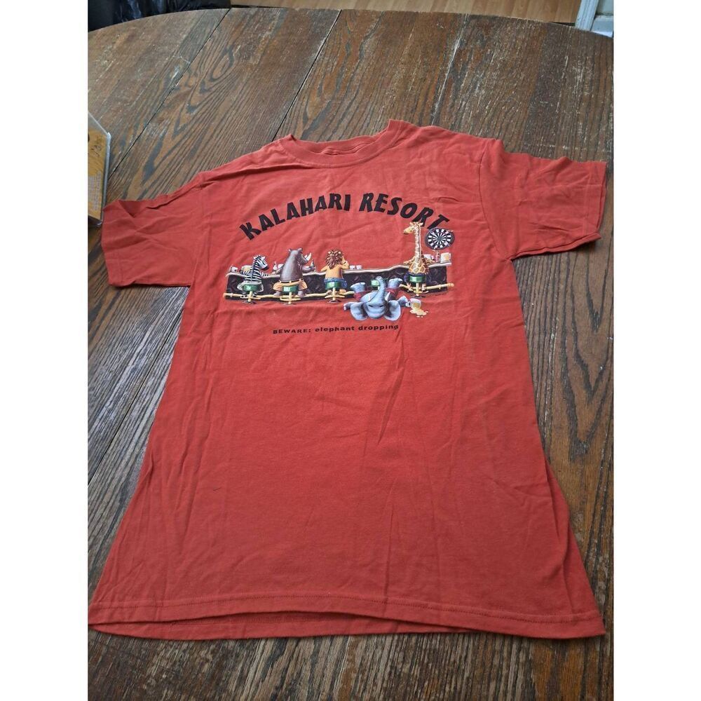 New 2005 DuckCo Kalahari Resort Funny Jungle Animals TShirt Unisex M Novelty Tee